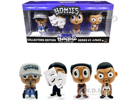 Homies Big Headz Series 5 Collector s Edition 4 Pack of Figures Homies 20535