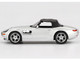 BMW Z8 Silver Metallic with Black Soft Top 007 James Bond The World Is Not Enough 1999 Movie Limited Edition 1/64 Diecast Model Car Mini GT MGT00906-007E