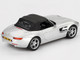 BMW Z8 Silver Metallic with Black Soft Top 007 James Bond The World Is Not Enough 1999 Movie Limited Edition 1/64 Diecast Model Car Mini GT MGT00906-007E