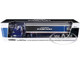 Freightliner Fifth Generation Cascadia Raised Roof Sleeper & 53 Utility Trailer with Skirts Midnight Blue 1/64 Diecast Model DCP/First Gear 60-1999