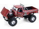 1979 Ford F 250 Monster Truck with 48 Inch Tires Walkin Tall Red Kings of Crunch Series 1/18 Diecast Model Car Greenlight 13606