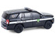 2024 Chevrolet Tahoe Police Pursuit Vehicle Dover Police 100th Anniversary Edition Black with White Stripes Hobby Exclusive Series 1/64 Diecast Model Car Greenlight GL30549