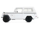 1971 Jeep Jeepster Commando White with Black Stripes All Terrain Series 17 1/64 Diecast Model Car Greenlight 35310C