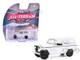 1971 Jeep Jeepster Commando White with Black Stripes All Terrain Series 17 1/64 Diecast Model Car Greenlight 35310C