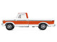1977 Ford F 150 Ranger XLT Pickup Truck Orange and White All Terrain Series 17 1/64 Diecast Model Car Greenlight 35310D