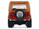 1980 Jeep CJ 7 Laredo Red with Tan Top All Terrain Series 17 1/64 Diecast Model Car Greenlight 35310E