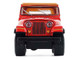 1980 Jeep CJ 7 Laredo Red with Tan Top All Terrain Series 17 1/64 Diecast Model Car Greenlight 35310E