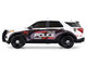 2024 Ford Police Interceptor Utility Canada Military Police White with Graphics Hot Pursuit Canada Special Edition Series 1/64 Diecast Model Car Greenlight 43065E