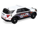 2024 Ford Police Interceptor Utility Canada Military Police White with Graphics Hot Pursuit Canada Special Edition Series 1/64 Diecast Model Car Greenlight 43065E