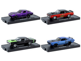 Auto Drivers Set of 4 pieces in Blister Packs Release 128 Limited Edition to 9600 pieces Worldwide 1/64 Diecast Model Cars M2 Machines 11228-128