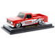 1973 Chevrolet Cheyenne 10 Pickup Truck Edelbrock Red with Graphics Limited Edition to 7850 pieces Worldwide 1/24 Diecast Model Car M2 Machines 40300-135A