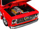 1973 Chevrolet Cheyenne 10 Pickup Truck Edelbrock Red with Graphics Limited Edition to 7850 pieces Worldwide 1/24 Diecast Model Car M2 Machines 40300-135A 1973 Chevrolet Cheyenne 10 Pickup Truck Edelbrock Red with Graphics Limited Edition to 7850 pieces Worldwide 1/24 Diecast Model Car M2 Machines 40300-135A