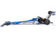 NHRA TFD Top Fuel Dragster #5 Brittany Force HendrickCars com Blue and White 2025 1/24 Diecast Model Auto World AWN044