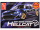 Skill 2 Model Kit 2021 Dodge Charger Hellcat Redeye Widebody 1/25 Scale Model AMT AMT1325