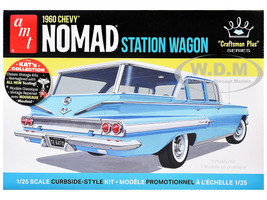 Skill 2 Model Kit 1960 Chevrolet Nomad Station Wagon Craftsman Plus Series 1/25 Scale Model AMT AMT1402M