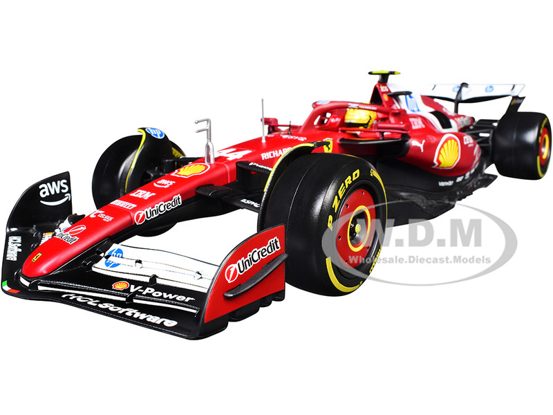 Ferrari SF 25 #44 Lewis Hamilton Formula One F1 World Championship 2025 Formula Racing Series 1/18 Diecast Model Car Bburago 16816LH