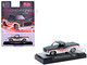 1992 Chevrolet C1500 SS 454 Pickup Truck Gray and White with Graphics Limited Edition to 9680 pieces Worldwide 1/64 Diecast Model Car M2 Machines 31500-MJS92