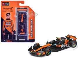 McLaren MCL39 #4 Lando Norris OKX Winner Formula One F1 Australian GP 2025 Race Series 1/43 Diecast Model Car Bburago 38248LN