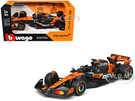 McLaren MCL39 #81 Oscar Piastri OKX Formula One F1 Australian GP 2025 Race Series 1/43 Diecast Model Car Bburago 38248OP