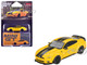 Ford Mustang LB Works Triple Yellow with Black Stripes Limited Edition 1/64 Diecast Model Car Mini GT MGT01077 Ford Mustang LB Works Triple Yellow with Black Stripes Limited Edition 1/64 Diecast Model Car Mini GT MGT01077