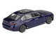 BMW i7 xDrive60 Tanzanite Blue Metallic with Sun Roof Limited Edition 1/64 Diecast Model Car Mini GT MGT01111