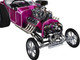 Rat Fink T Bucket Mother s Worry Purple Metallic with Figure Limited Edition to 516 pieces Worldwide 1/18 Diecast Model Car ACME A1800816