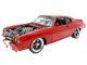 1970 Chevrolet Chevelle SS Red Eye Red with White Stripes Limited Edition to 354 pieces Worldwide 1/18 Diecast Model Car ACME A1805529
