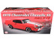1970 Chevrolet Chevelle SS Red Eye Red with White Stripes Limited Edition to 354 pieces Worldwide 1/18 Diecast Model Car ACME A1805529
