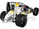 Winged Sprint Car #35 Jamie Veal SWI Earthworks White 2025 1/18 Diecast Model Car ACME A1825020