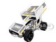 Winged Sprint Car #35 Jamie Veal SWI Earthworks White 2025 1/18 Diecast Model Car ACME A1825020