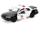 Ford Crown Victoria LAPD Los Angeles Police Department Black and White The Fast and the Furious 2001 Movie Fast & Furious Series 1/32 Diecast Model Car Jada 36357