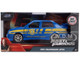 Volkswagen Jetta Police Vehicle Rio Federal Highway Police Blue with Yellow Stripes Fast Five 2011 Movie Fast & Furious Series 1/32 Diecast Model Car Jada 36363 Volkswagen Jetta Police Vehicle Rio Federal Highway Police Blue with Yellow Stripes Fast Five 2011 Movie Fast & Furious Series 1/32 Diecast Model Car Jada 36363