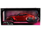 Nissan GT R R35 Liberty Walk Body Kit 2 0 RHD Right Hand Drive Red Metallic with Carbon Hood Pink Slips Series 1/18 Diecast Model Car Jada 36465 Nissan GT R R35 Liberty Walk Body Kit 2 0 RHD Right Hand Drive Red Metallic with Carbon Hood Pink Slips Series 1/18 Diecast Model Car Jada 36465