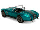 Shelby Cobra 427 MKII Teal Metallic with Gray Stripes Pink Slips Series 1/18 Diecast Model Car Jada 36467