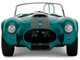 Shelby Cobra 427 MKII Teal Metallic with Gray Stripes Pink Slips Series 1/18 Diecast Model Car Jada 36467