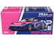 Mazda RX 7 RE Amemiya Widebody RHD Right Hand Drive Blue with Pink Hood and Stripes 1/64 Diecast Model Car Pop Race PR640240
