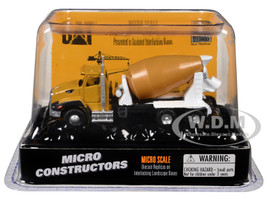 CAT Caterpillar CT660 Concrete Mixer Yellow Micro Constructor Series Diecast Model Diecast Masters 84521CS