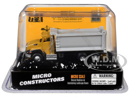CAT Caterpillar CT660 Dump Truck Yellow Micro Constructor Series Diecast Model Diecast Masters 84522CS