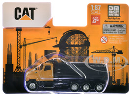 CAT Caterpillar CT681 Dump Truck Yellow 1/87 (HO) Diecast Model Diecast Masters 84665CS