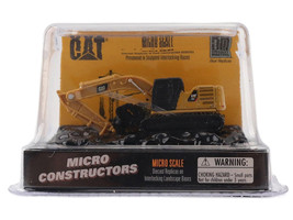 CAT Caterpillar 320 Hydraulic Excavator Grapple Yellow Micro Constructor Series Diecast Model Diecast Masters 85725CS