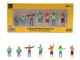 Construction Workers 7 Piece Figure Set for 1/50 Scale Models Diecast Masters 85790 Construction Workers 7 Piece Figure Set for 1/50 Scale Models Diecast Masters 85790