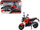 Honda GROM Motorcycle Red 1/12 Diecast Model New Ray 58503A