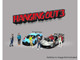 Hanging Out #3 6 piece Diecast Figure Set 6 Figures Limited Edition for 1/64 Scale Models American Diorama AD-2430MJ