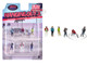 Hanging Out #3 6 piece Diecast Figure Set 6 Figures Limited Edition for 1/64 Scale Models American Diorama AD-2430MJ