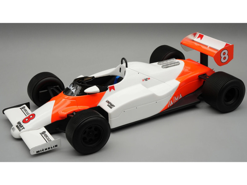 McLaren MP4 1C #8 Niki Lauda Formula One F1 Monaco GP 1983 with Display Case Mythos Series Limited Edition to 40 pieces Worldwide 1/18 Model Car Tecnomodel TM18-385C