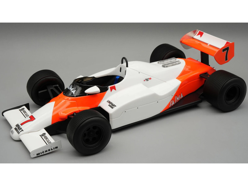 McLaren MP4 1C #7 John Watson Formula One F1 Monaco GP 1983 with Display Case Mythos Series Limited Edition to 25 pieces Worldwide 1/18 Model Car Tecnomodel TM18-385D