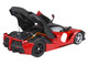 Ferrari LaFerrari Prototype Test 2012 Rosso Corsa Red and Matt Black With Display Case Limited Edition to 102 pieces Worldwide 1/18 Diecast Model Car BBR BBR182236ST Ferrari LaFerrari Prototype Test 2012 Rosso Corsa Red and Matt Black With Display Case Limited Edition to 102 pieces Worldwide 1/18 Diecast Model Car BBR BBR182236ST