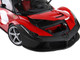 Ferrari LaFerrari Prototype Test 2012 Rosso Corsa Red and Matt Black With Display Case Limited Edition to 102 pieces Worldwide 1/18 Diecast Model Car BBR BBR182236ST Ferrari LaFerrari Prototype Test 2012 Rosso Corsa Red and Matt Black With Display Case Limited Edition to 102 pieces Worldwide 1/18 Diecast Model Car BBR BBR182236ST