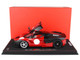 Ferrari LaFerrari Prototype Test 2012 Rosso Corsa Red and Matt Black With Display Case Limited Edition to 102 pieces Worldwide 1/18 Diecast Model Car BBR BBR182236ST Ferrari LaFerrari Prototype Test 2012 Rosso Corsa Red and Matt Black With Display Case Limited Edition to 102 pieces Worldwide 1/18 Diecast Model Car BBR BBR182236ST