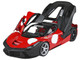 Ferrari LaFerrari Prototype Test 2012 Rosso Corsa Red and Matt Black With Display Case Limited Edition to 102 pieces Worldwide 1/18 Diecast Model Car BBR BBR182236ST Ferrari LaFerrari Prototype Test 2012 Rosso Corsa Red and Matt Black With Display Case Limited Edition to 102 pieces Worldwide 1/18 Diecast Model Car BBR BBR182236ST